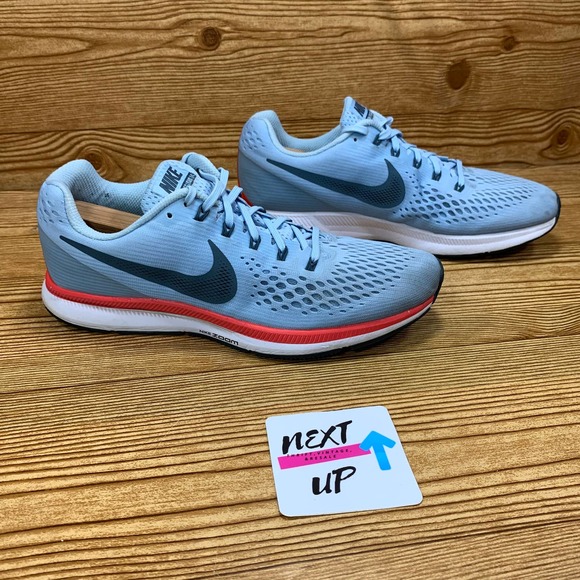 *SOLD* Nike Zoom Pegasus 34 Ice Blue Running Shoe - Picture 6 of 11